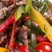 Овощной с языком